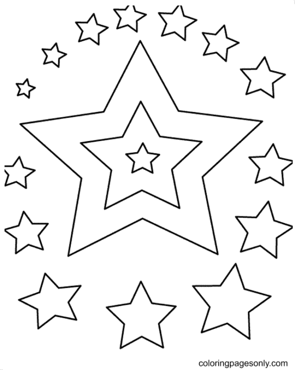 Estrella de Mar: Dibujos para colorear