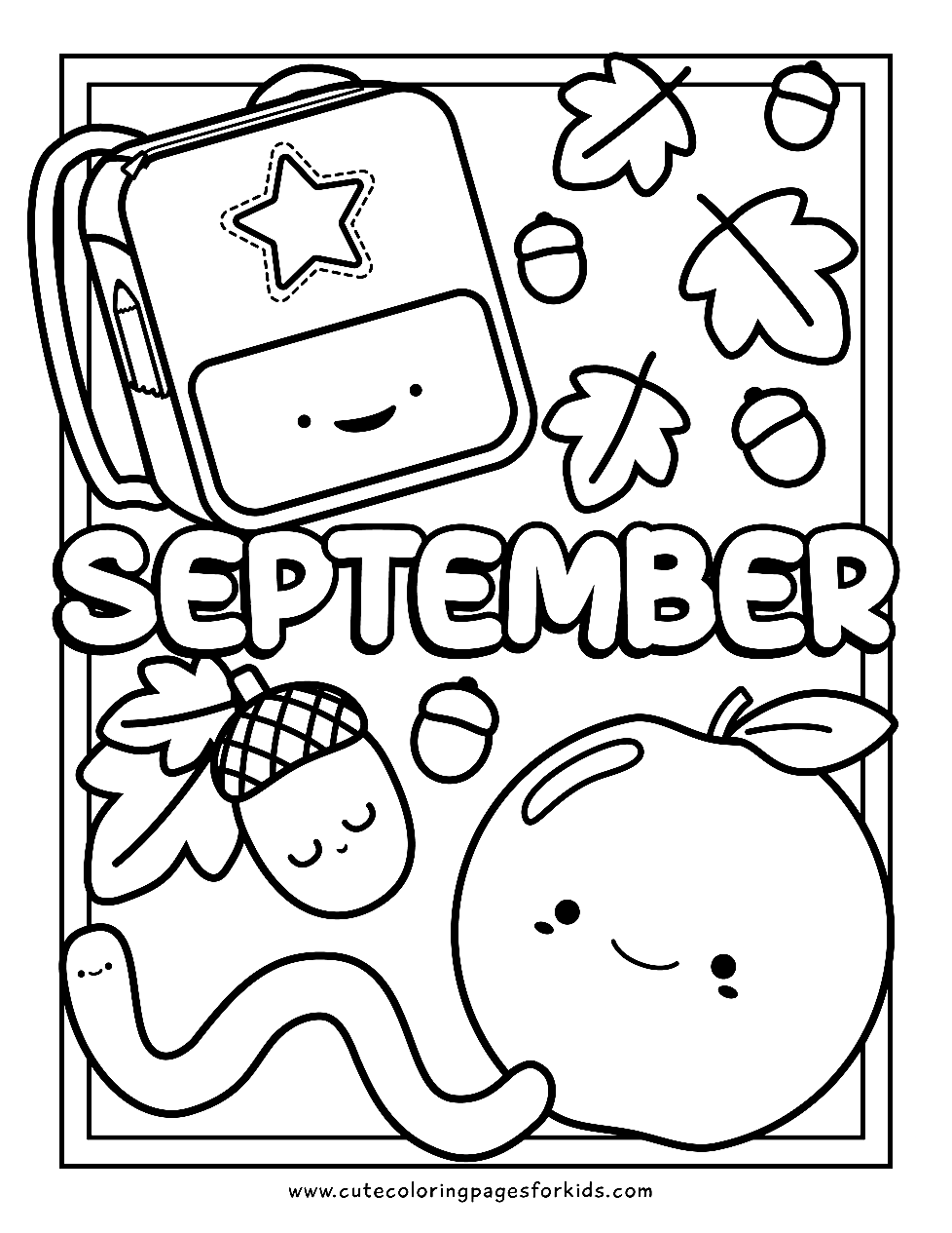 Septiembre para colorear y pintar im genes para dibujar gratis