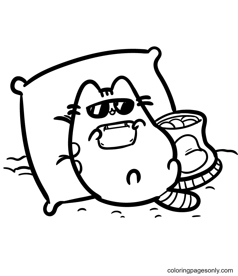 pusheen-on-a-big-pillow-with-some-potato-chips-and-a-tablet.png