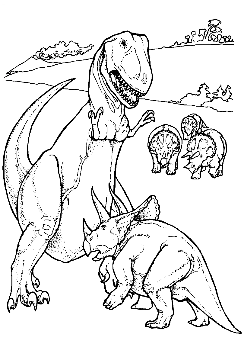 triceratops-and-tyrannosaurus-from-dinosaurs.png